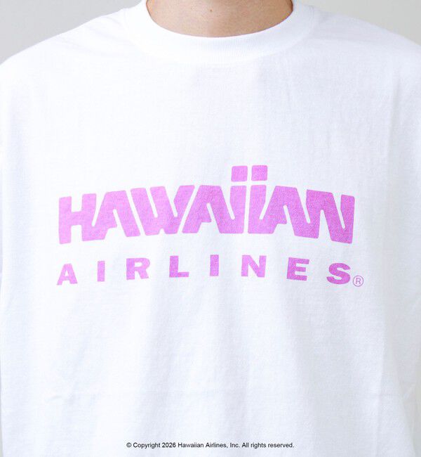 GLOSTER「【GOOD ROCK SPEED】HAWAIIAN AIRLINE ロゴTシャツ」|Tシャツ・カットソー|