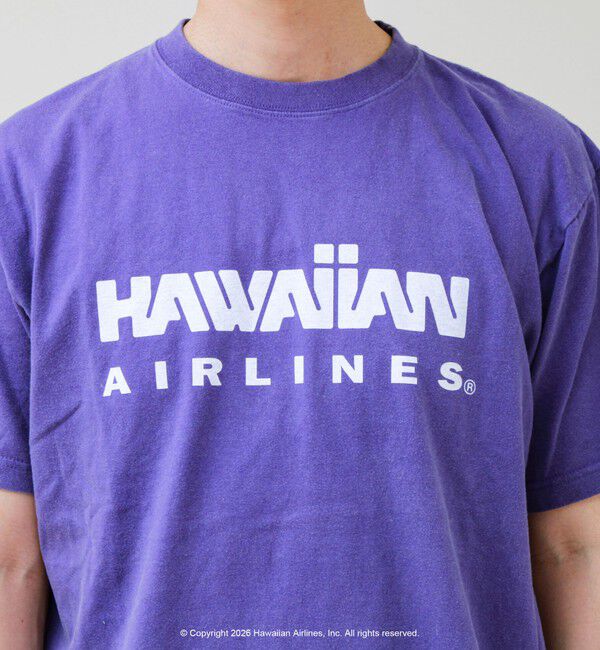 GLOSTER「【GOOD ROCK SPEED】HAWAIIAN AIRLINE ロゴTシャツ」|Tシャツ・カットソー|