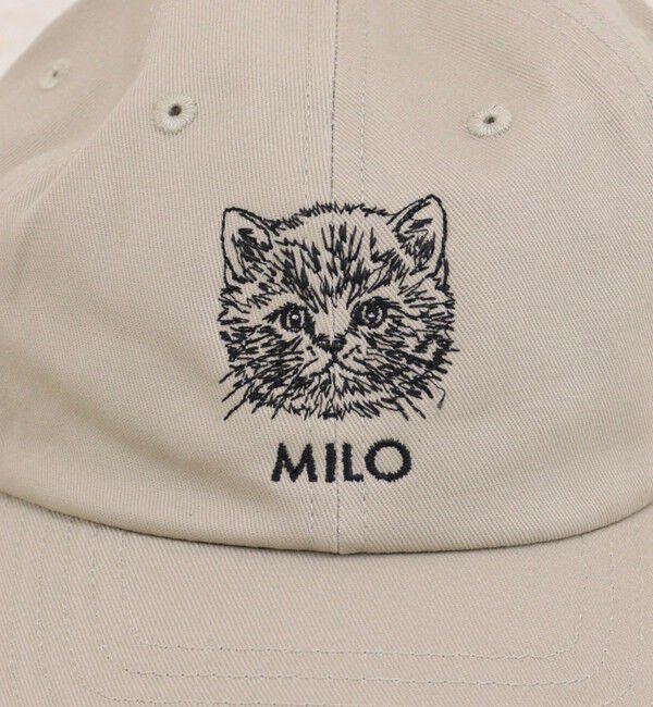 fredy emue「キャット刺しゅうキャップ」|キャップ・キャスケット|