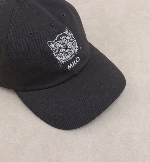 fredy emue「キャット刺しゅうキャップ」|キャップ・キャスケット|