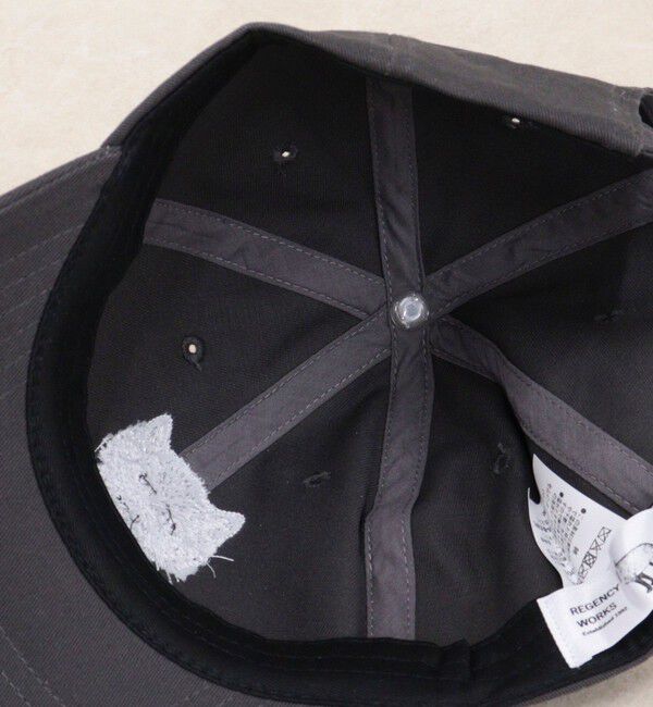 fredy emue「キャット刺しゅうキャップ」|キャップ・キャスケット|