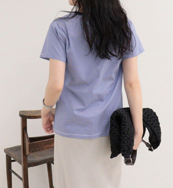 fredy emue「【昨年大人気！待望の再登場】ハートFR刺しゅうヘンリーネックTシャツ」|Tシャツ・カットソー|