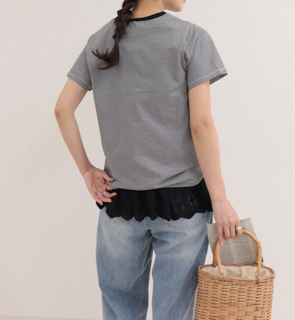 fredy emue「【昨年大人気！待望の再登場】ハートFR刺しゅうヘンリーネックTシャツ」|Tシャツ・カットソー|