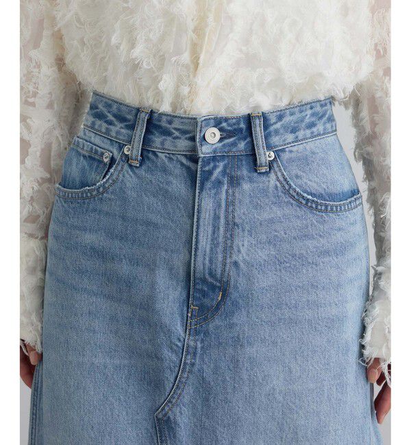 SALON adam et rope'「【WEB限定】リメイクライクデニムスカート」|スカート|