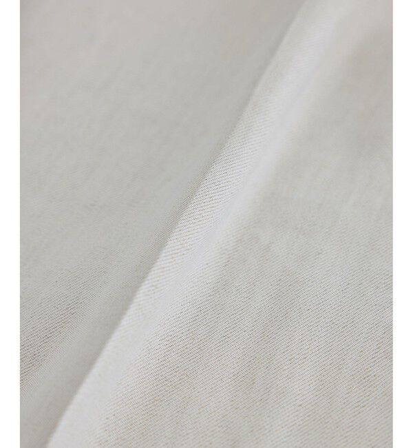 SALON adam et rope'「NALYAビスコース・麻ツイルイージースラックス / セットアップ対応」|チノ|