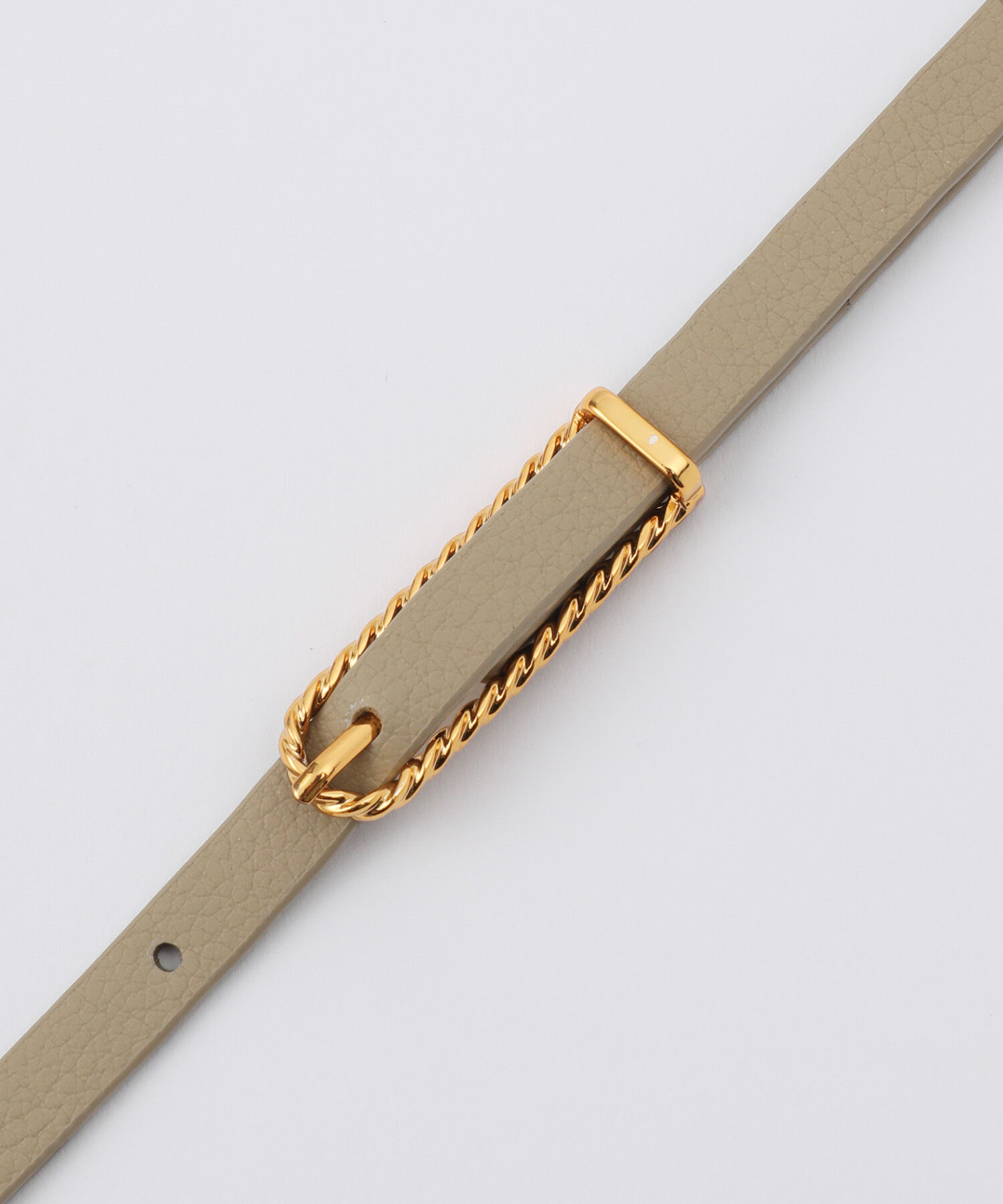 ROPE'「ツイストバックル ロング細ベルト【メディア掲載】」|ベルト|