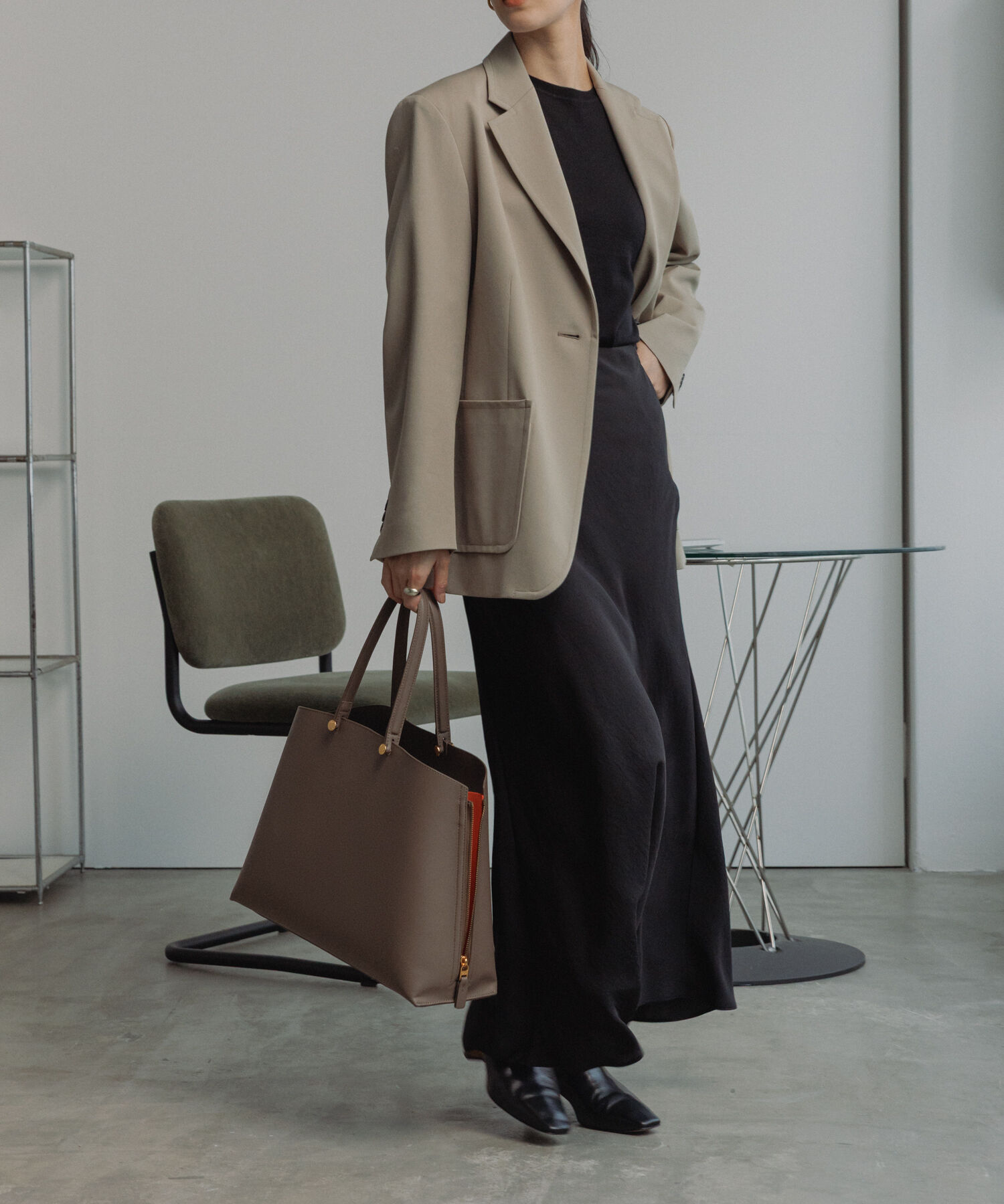 ROPE「【E'POR】Y BAG Medium+【WEB限定/一部店舗限定】【通勤】【A4/PC対応】【25AW】」|ショルダー・メッセンジャー|