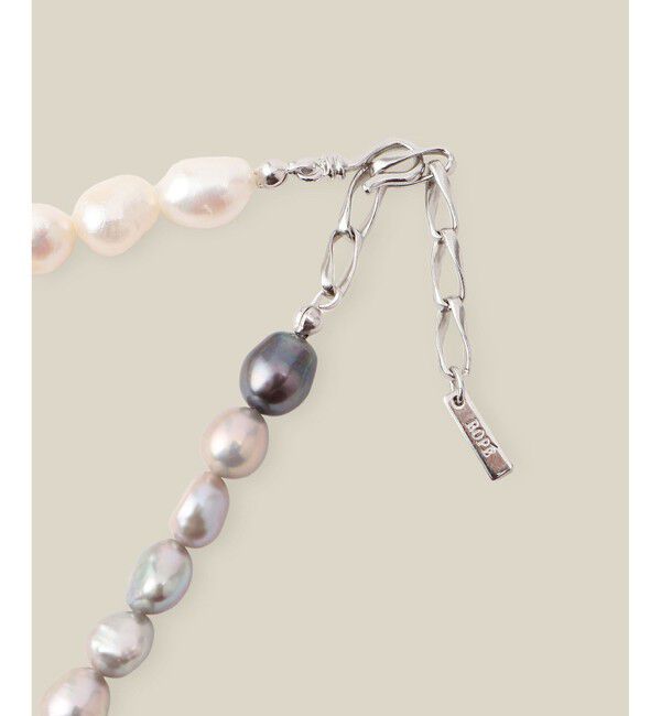 ROPE'「グラデーションパールショートネックレス」|ネックレス|