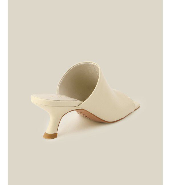 ROPE「メタルポイントミュールサンダル/サムリングサンダル」|サンダル|