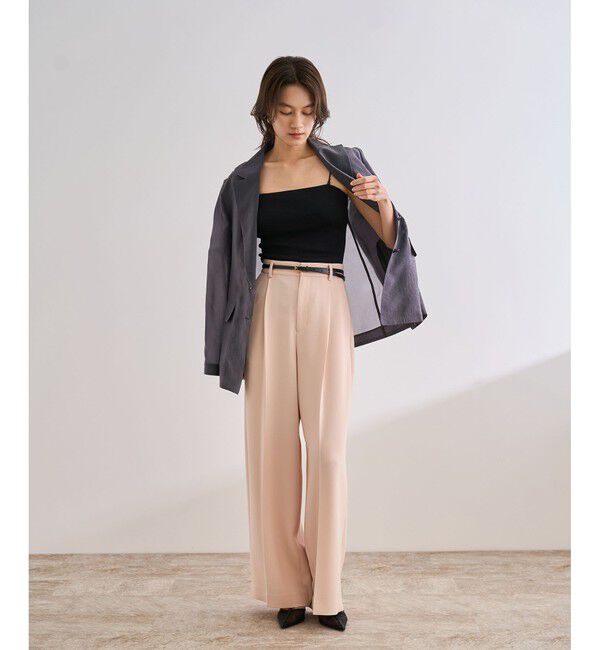 ROPE「カップ付きオーガニックコットンキャミソール/洗える」|キャミソール|