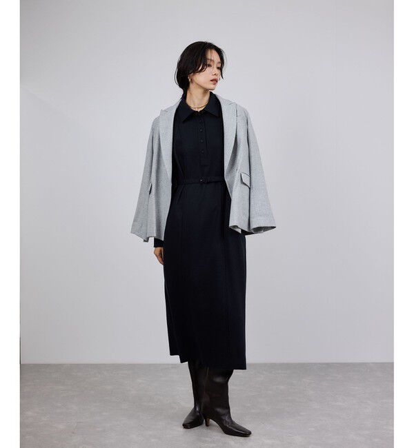 ROPE「ウールジャージーワンピース/イージーケア」|ワンピース|