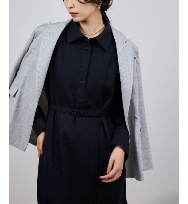 ROPE「ウールジャージーワンピース/イージーケア」|ワンピース|