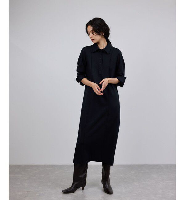 ROPE「ウールジャージーワンピース/イージーケア」|ワンピース|