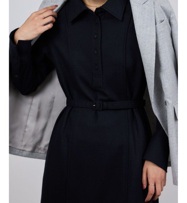 ROPE「ウールジャージーワンピース/イージーケア」|ワンピース|