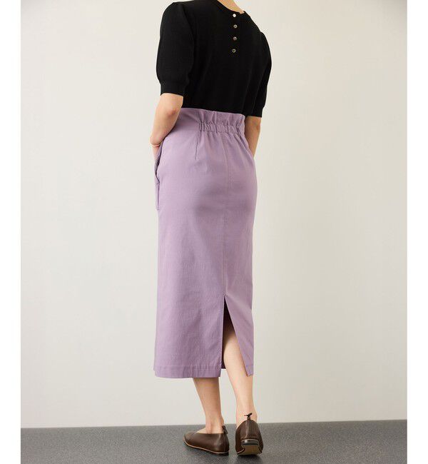 ROPE「[美人スカート]ハイストレッチポケット付きタイトスカート/26SS」|スカート|