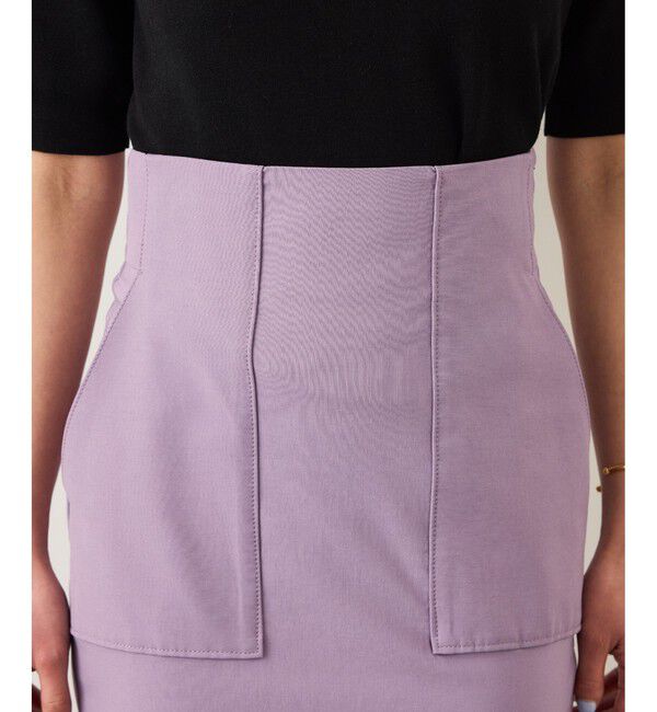 ROPE「[美人スカート]ハイストレッチポケット付きタイトスカート/26SS」|スカート|