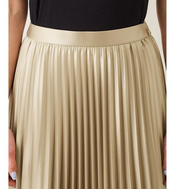 ROPE「シャイニープリーツスカート/イージーケア」|スカート|