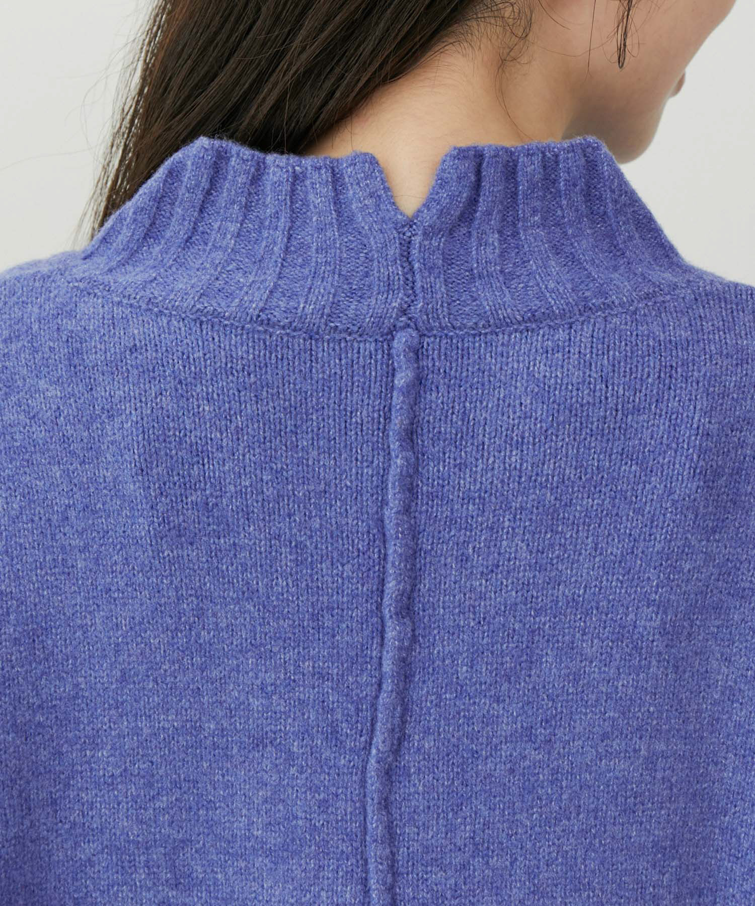 VIS「【選べる着丈】ふわもこサイドスリットニット【洗える】」|ニット・セーター|