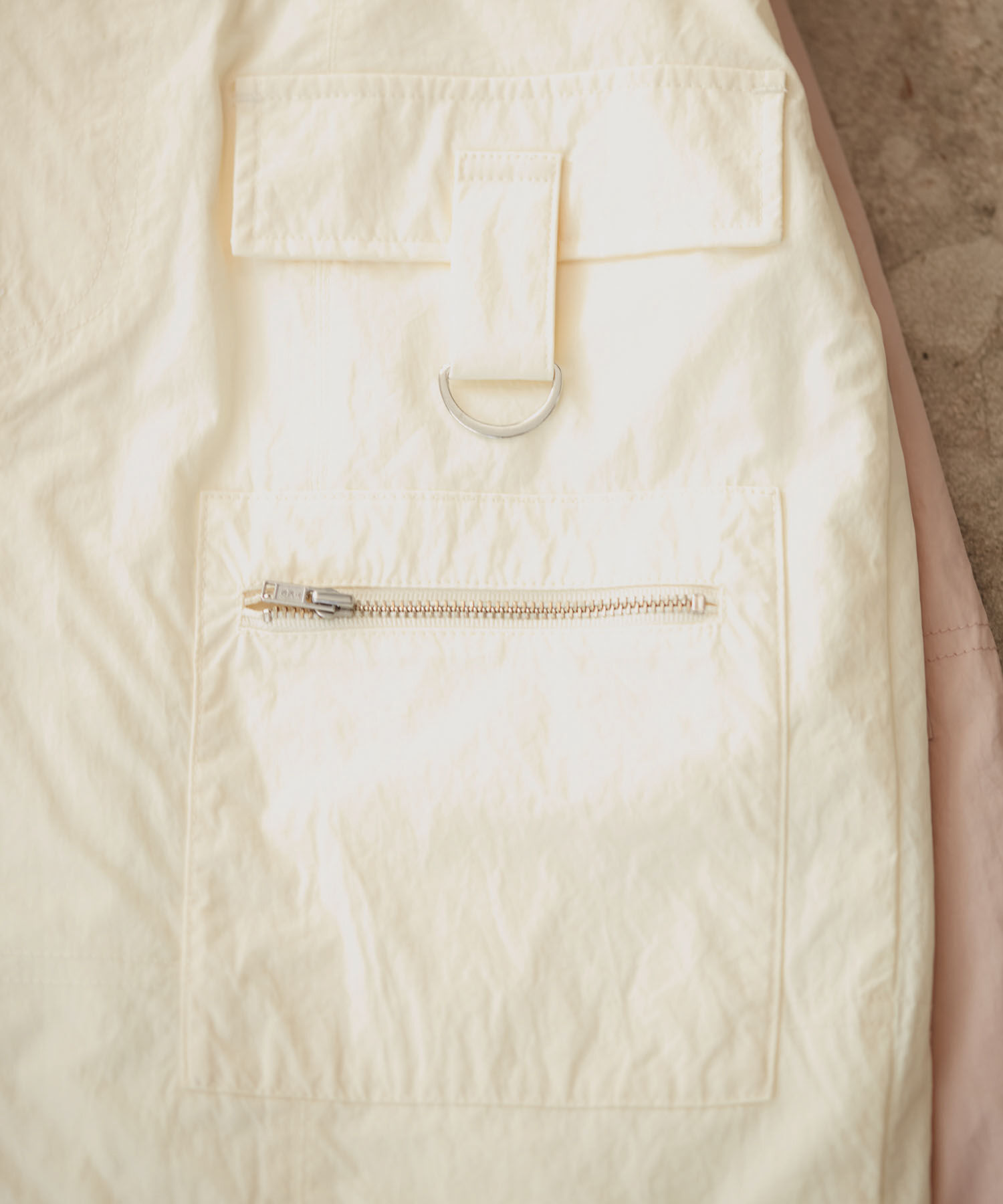 VIS「【洗える】裏起毛カーゴタイトスカート」|スカート|