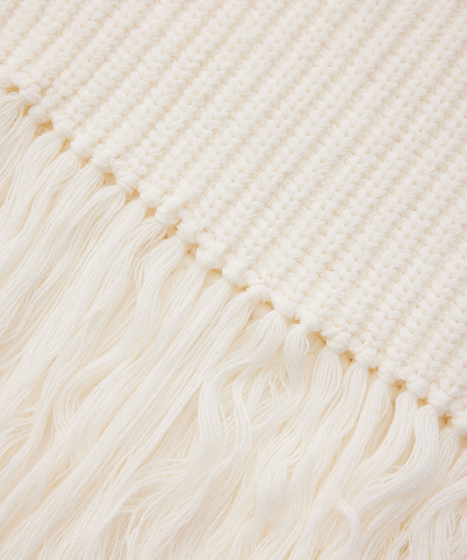 VIS「フリンジニットベスト」|ベスト・ジレ|