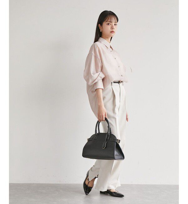 VIS「メタル釦シンプルシアーシャツ」|シャツ・ブラウス|