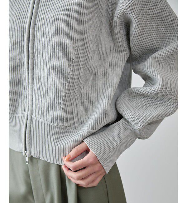 VIS「Wジップハイネックニットカーディガン」|カーディガン|