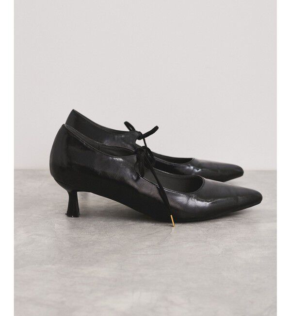 VIS「リボンヒールパンプス」|パンプス|