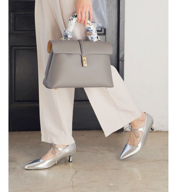 VIS「リボンヒールパンプス」|パンプス|