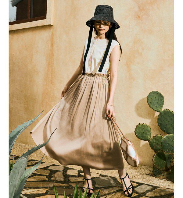 VIS「ウエストリボンドッキングワンピース」|ワンピース|