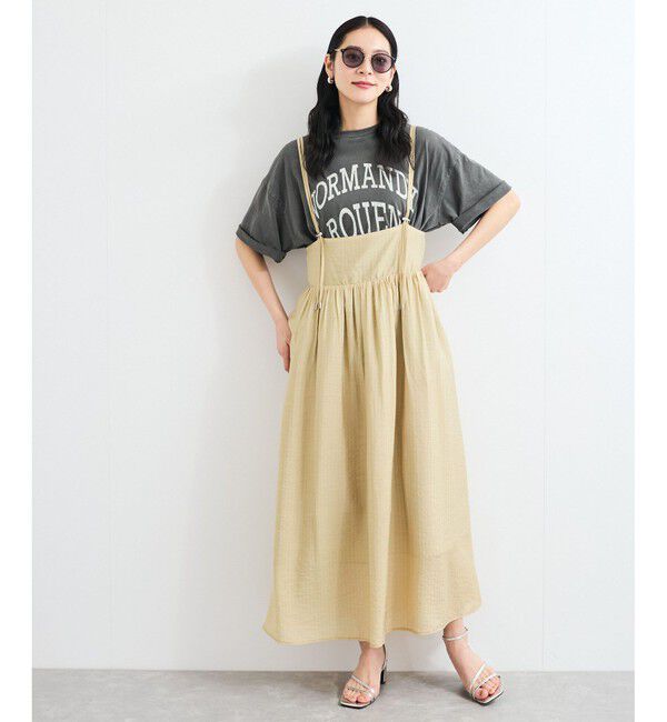 VIS「Aラインキャミワンピース」|ワンピース|