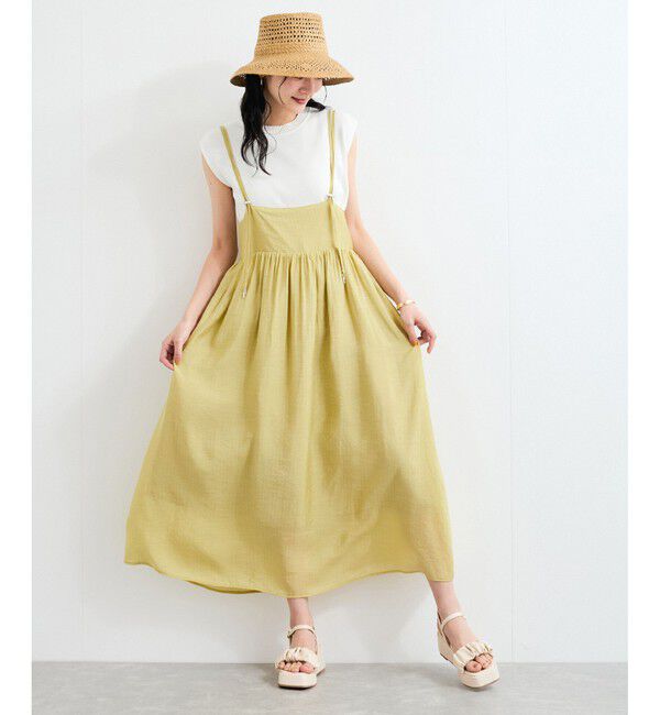 VIS「Aラインキャミワンピース」|ワンピース|