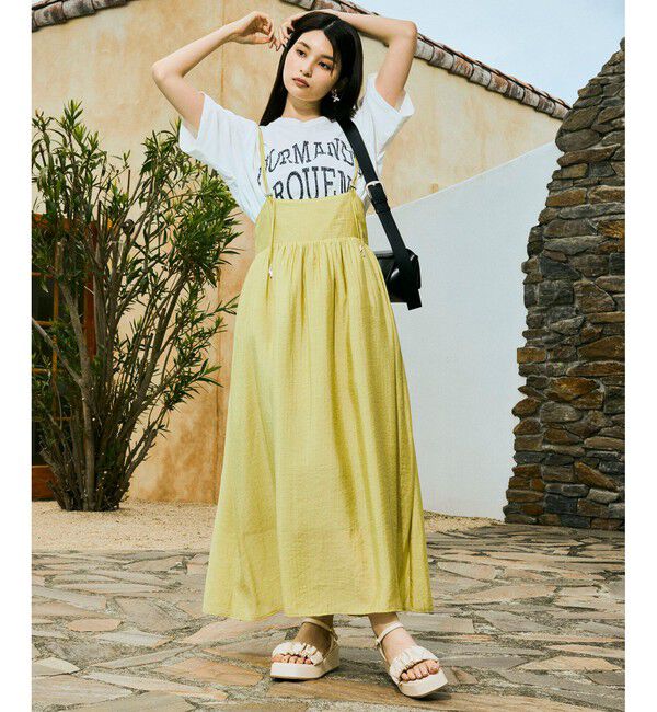 VIS「Aラインキャミワンピース」|ワンピース|