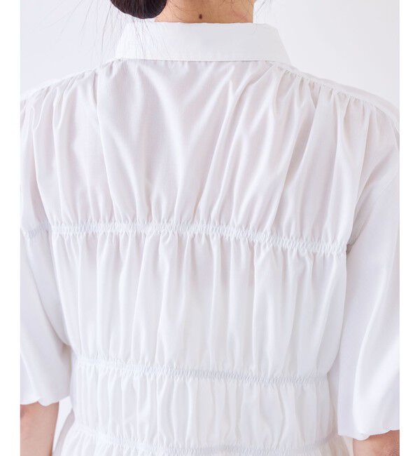VIS「シャーリングバルーンシャツ」|シャツ・ブラウス|