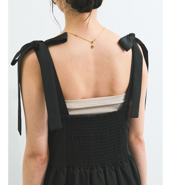 VIS「【WEB限定】ロングストラップサマードレス」|ワンピース|