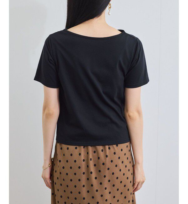 VIS「【夏トク価格】半袖ドレーププルオーバー」|Tシャツ・カットソー|