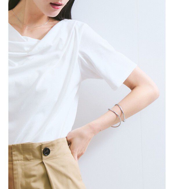 VIS「【夏トク価格】半袖ドレーププルオーバー」|Tシャツ・カットソー|