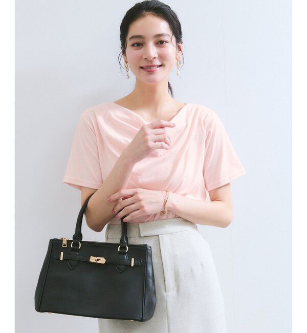 VIS「【夏トク価格】半袖ドレーププルオーバー」|Tシャツ・カットソー|