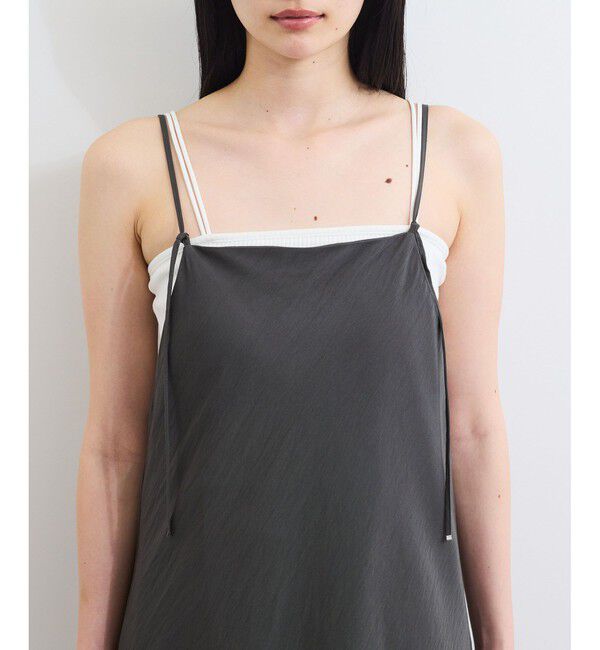 VIS「バイヤス仕立てナローキャミワンピース」|ワンピース|