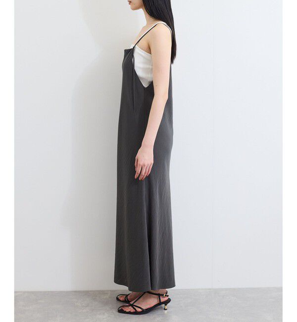 VIS「バイヤス仕立てナローキャミワンピース」|ワンピース|