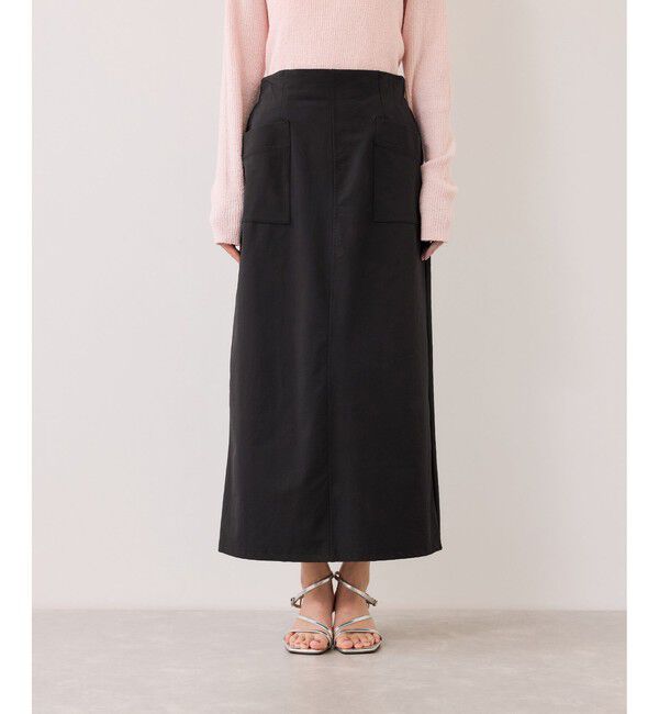 VIS「ストレッチIラインスカート」|スカート|
