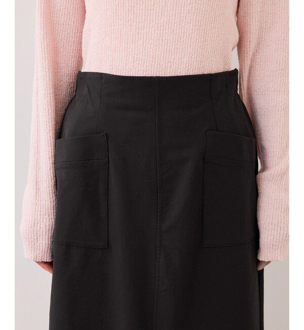 VIS「ストレッチIラインスカート」|スカート|