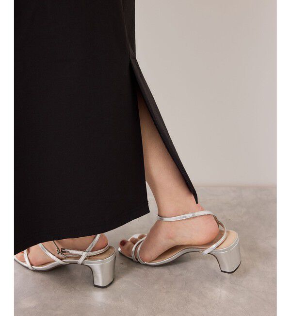 VIS「ストレッチIラインスカート」|スカート|