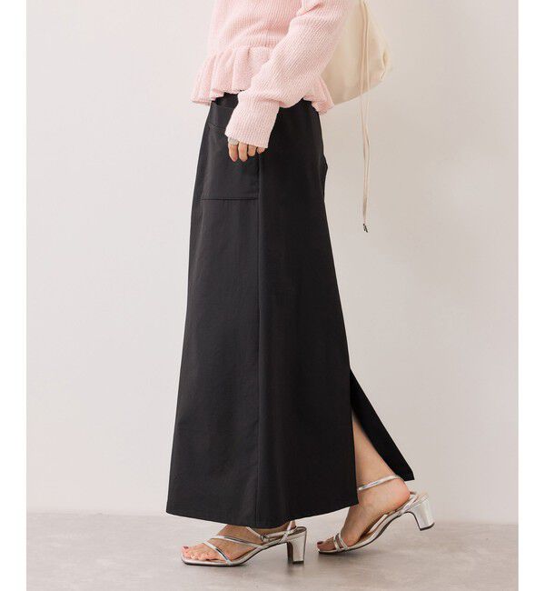 VIS「ストレッチIラインスカート」|スカート|