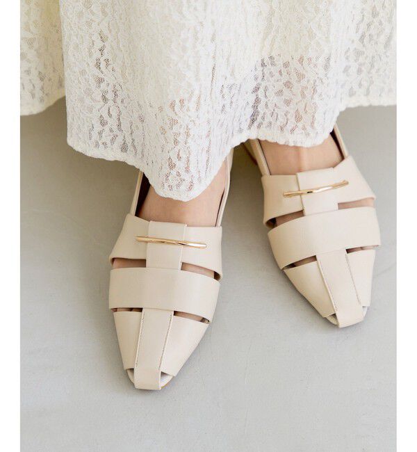 VIS「グルカフラットシューズ」|パンプス|