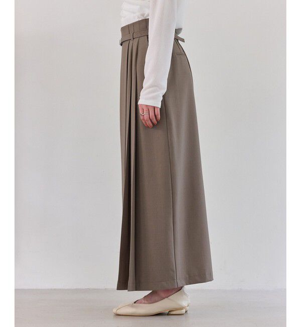 VIS「アシンメトリープリーツスカート」|スカート|