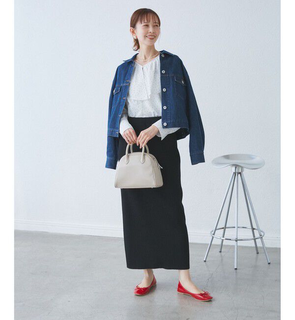 Rope&rsquo;Picnic「フレアカラーブラウス/UVカット・接触冷感・吸水速乾」|シャツ・ブラウス|