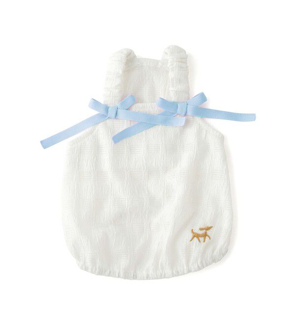 ROPE PICNIC PASSAGE「【DOG】【接触冷感】リボン付きキャミワンピース」|その他|