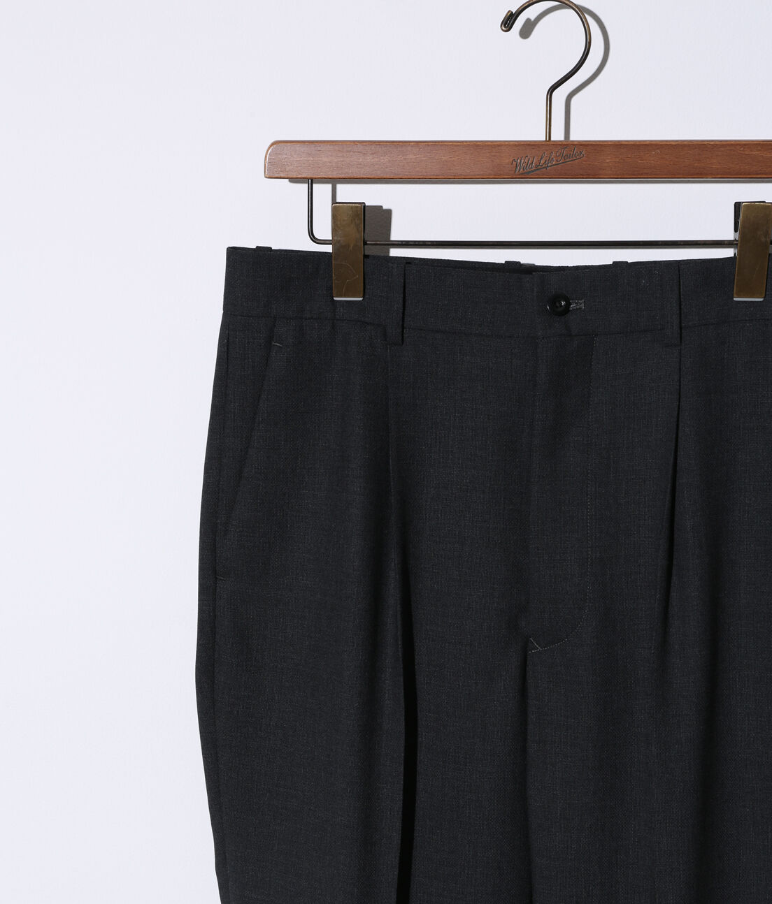 ADAM ET ROPE'「【Scye Clothing】別注 トラウザーズ」|スラックス|