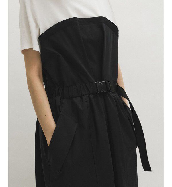 ADAM ET ROPE'「【サステナブル】撥水コンビワンピース」|ワンピース|