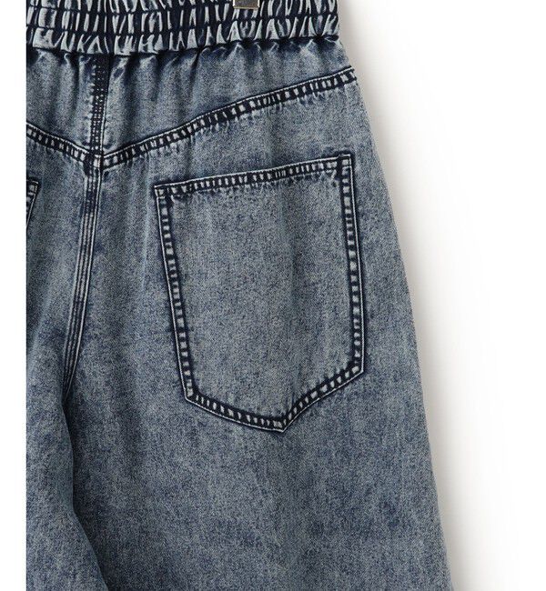 ADAM ET ROPE'「ライトデニムイージーパンツ」|デニム|